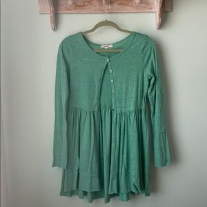 Altar’d State Spring Green Sweater Tunic